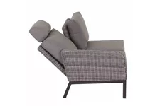 Siena Garden Bellani Ecksofa links Aluminum/Gardino® J04051
