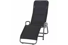 Siena Garden Fano Kippliege Schwarz Stahl/Polyester J40974