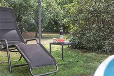 Siena Garden Fano Kippliege Schwarz Stahl/Polyester J40974