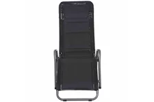 Siena Garden Fano Kippliege Schwarz Stahl/Polyester J40974