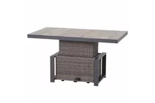 Siena Garden Corido Lifttisch 130x75cm Alu/Geflecht/Keramik H16704