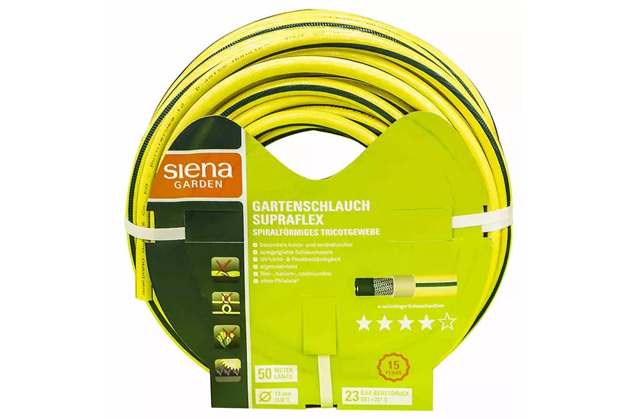 Siena Garden Gartenschlauch Supraflex, 12,5mm (1/2 Zoll) , 50m-Rolle B76864