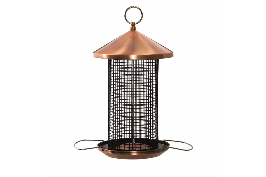 Siena Garden Futtersäule für Nüsse 31cm Kupfer D70015