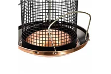 Siena Garden Futtersäule für Nüsse 31cm Kupfer D70015