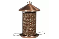 Siena Garden Futtersäule für Nüsse 31cm Kupfer D70015
