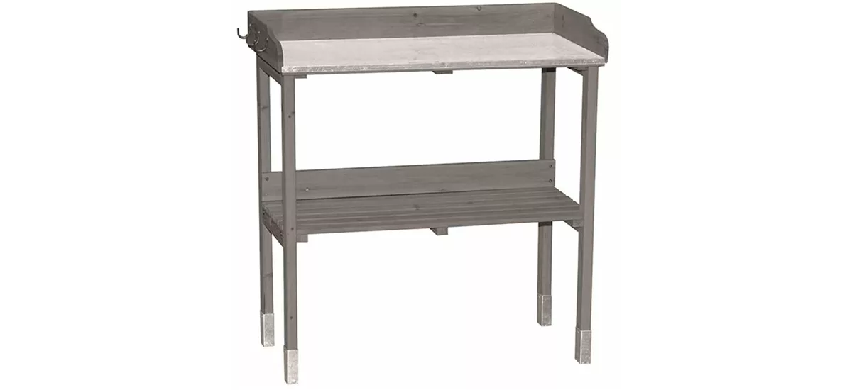 Siena Garden Pflanztisch , 76x37x81 cm, grau Fichtenholz H01495