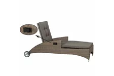 Siena Garden Rollliege Teramo 188x75 cm anthrazit 357723