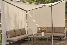 Siena Garden Seitenteile zu Pavillon Berlino 2er Set 3x3 m, weiß J05233