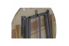 Stehtisch Kiefer Ø 78 H 110 cm natur 101741