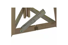 Stehtisch Ø 78 cm komplett aus Holz 944814