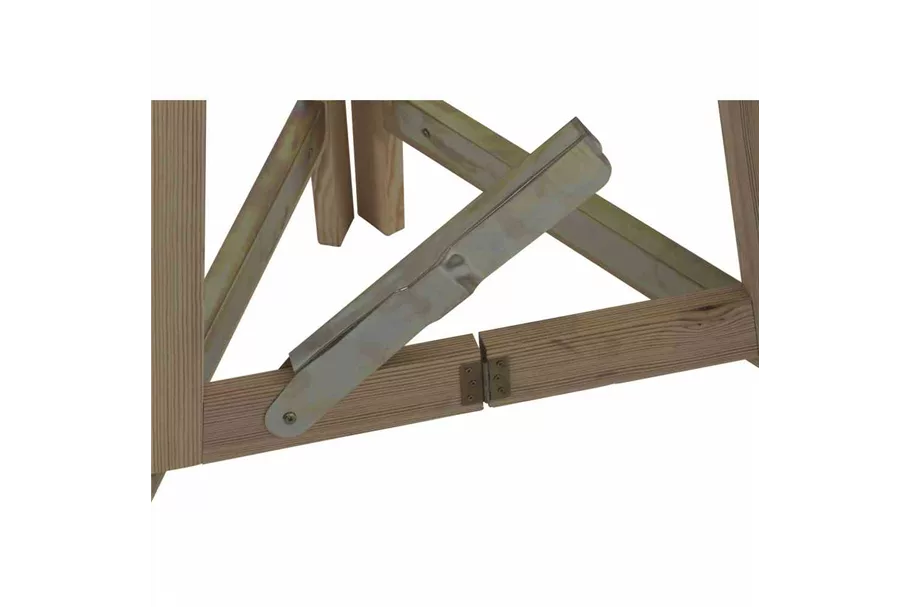 Stehtisch Ø 78 cm komplett aus Holz 944814