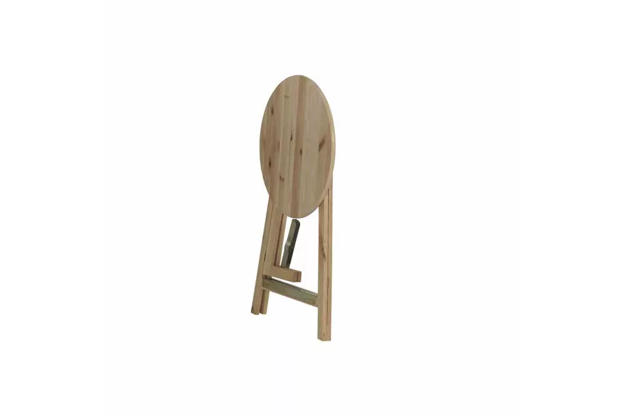 Stehtisch Ø 78 cm komplett aus Holz 944814